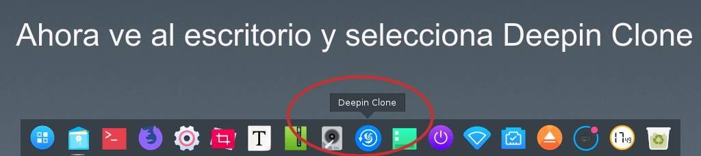Icono de Deepin Clone