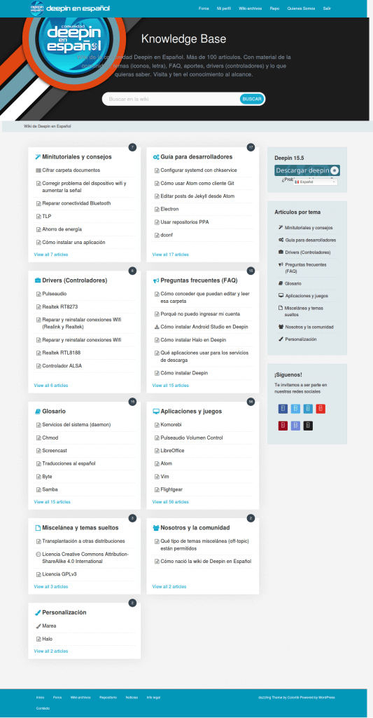 Wiki Deepin en Español