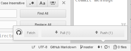 Acceso Pull y Push en Atom