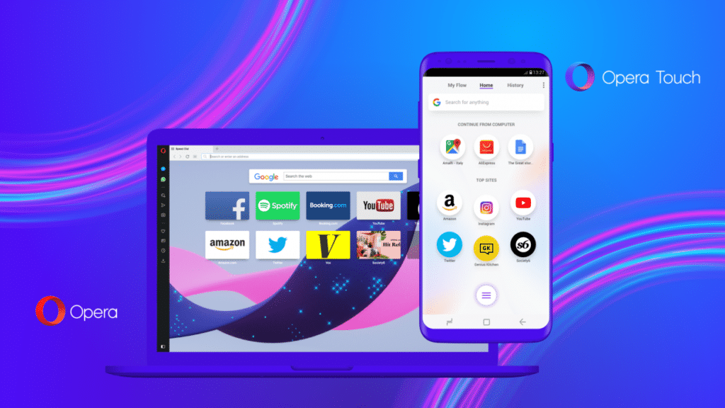 Opera y Opera Touch