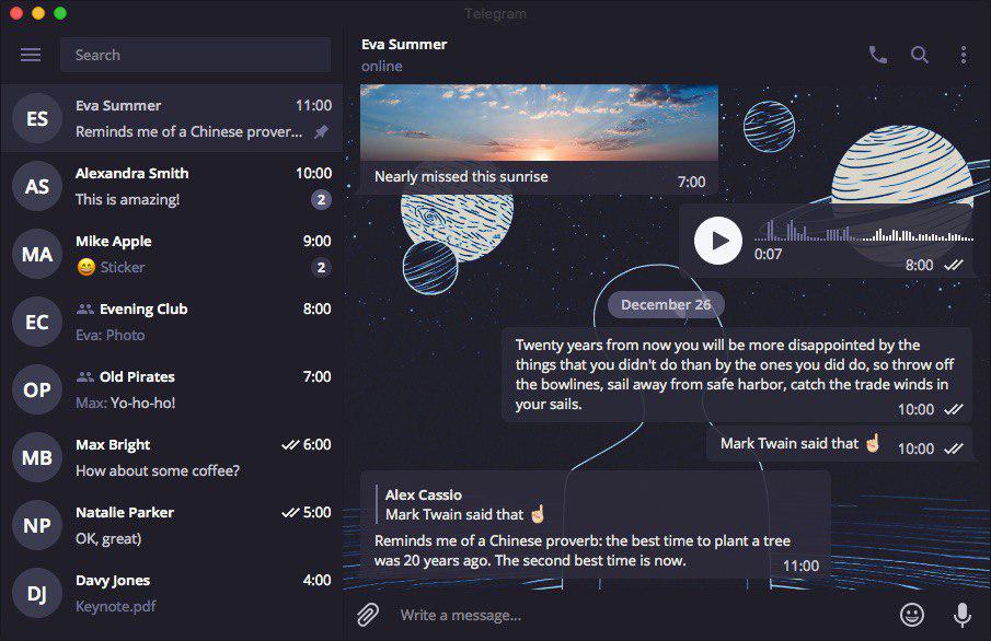 Tema Universe por @LinebeckThemes