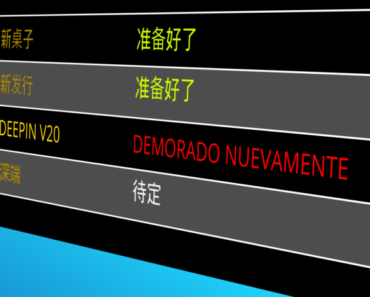 Deepin 20 demorado nuevamente